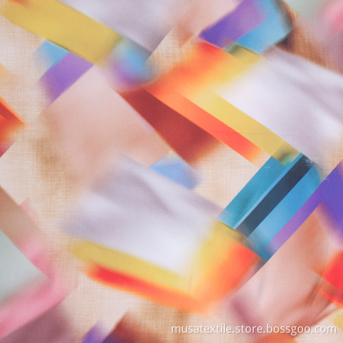 Beach Style 100% Viscose Printed Rayon Challis Fabric
